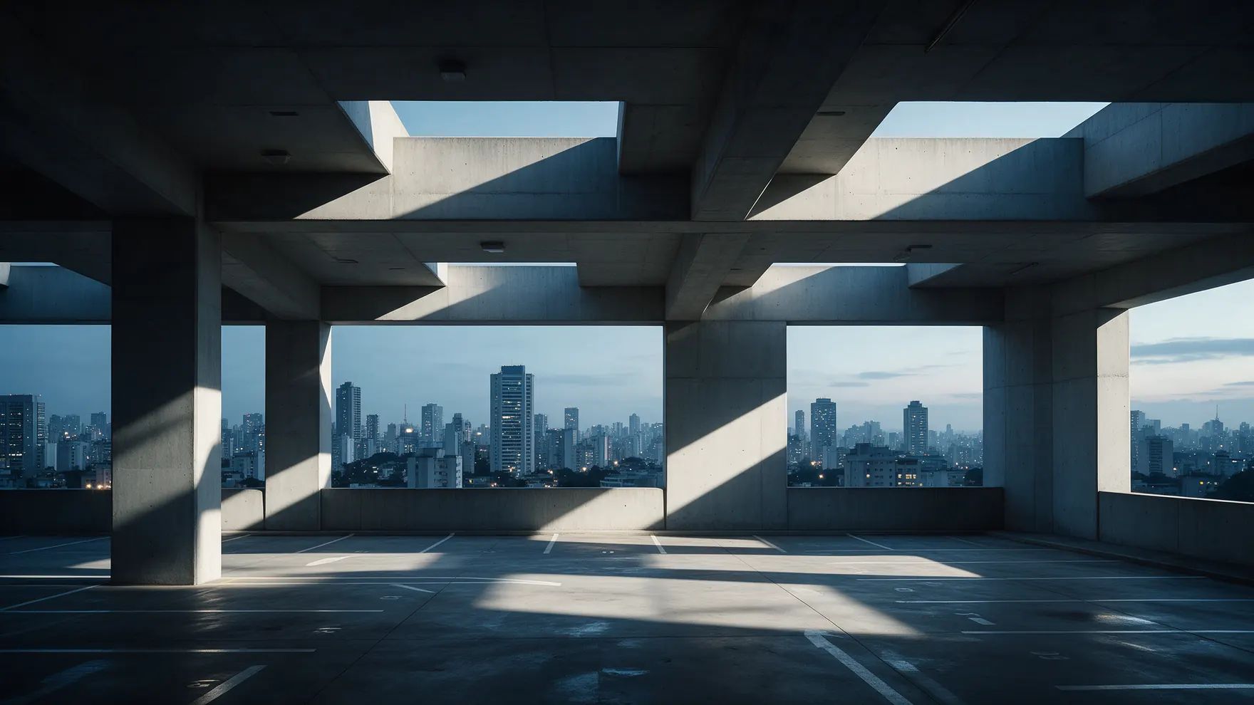 Garagens, estudo 1