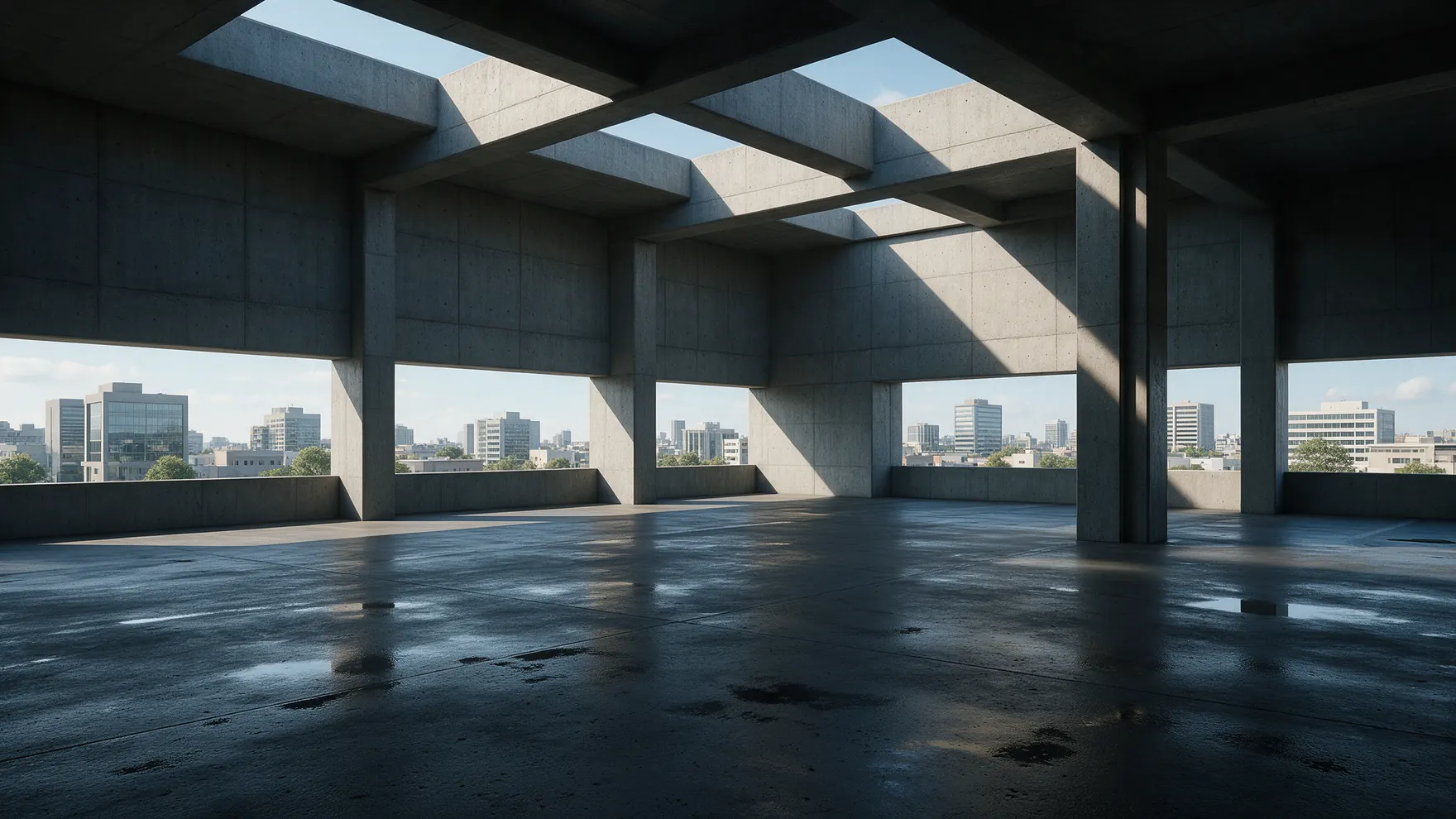 Garagens, estudo 4