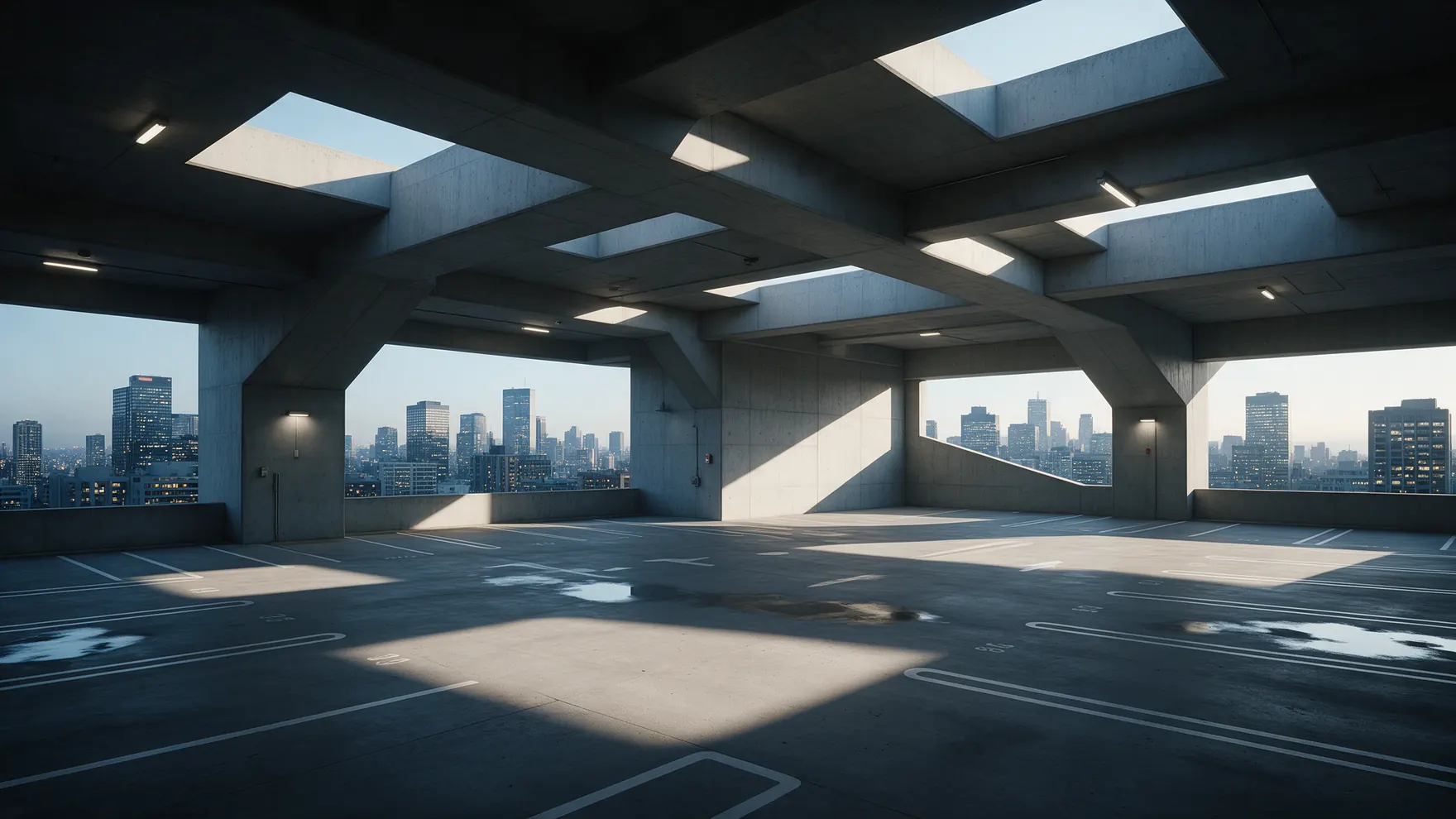 Garagens, estudo 5