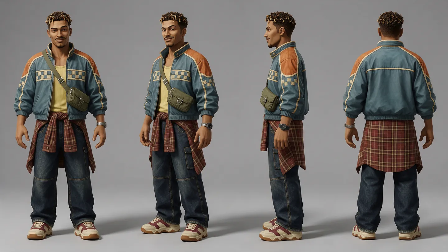 Model sheet de NPC
